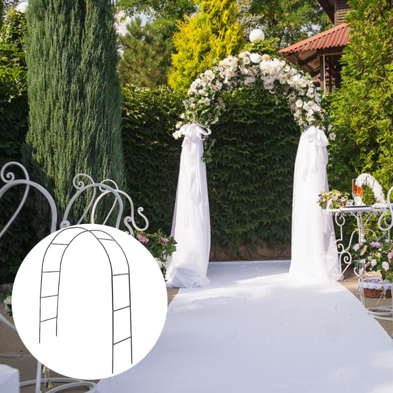 

1 Set Metal Arch Wedding Garden Climbing Plant Bridal Party Decoration Arbor