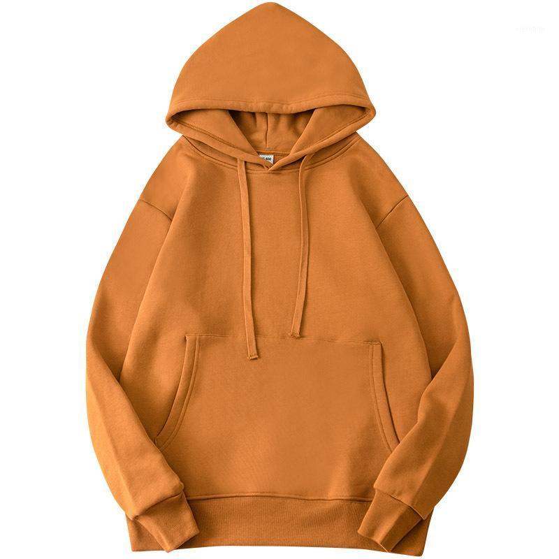 

Men' Hoodies & Sweatshirts Loose Crazy Style Basic Pullover Women Hooded Long Sleeve Unisex Causal Sweatshirt Femme Autumn 2021 Wild Top1, Yellow