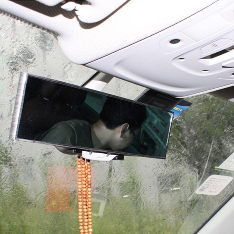 

Car Assisting Mirror Large Vision Anti-glare Proof Car Rear View Curved Mirror Angle Panoramic Interior Baby Rearview1