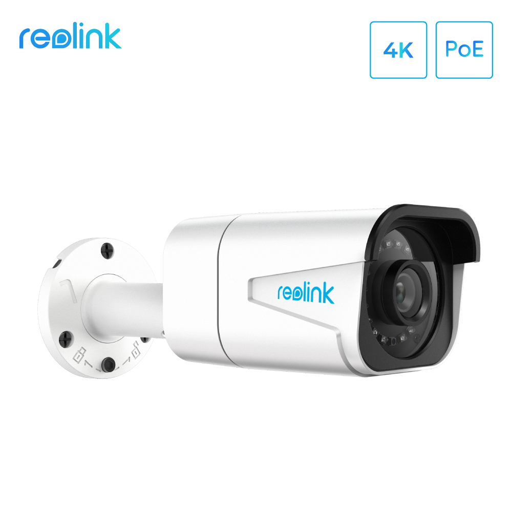 

4K ip camera PoE outdoor nightvision IP66 waterproof audio bullet 8MP security camera B800 Surveillance Siren Alarm