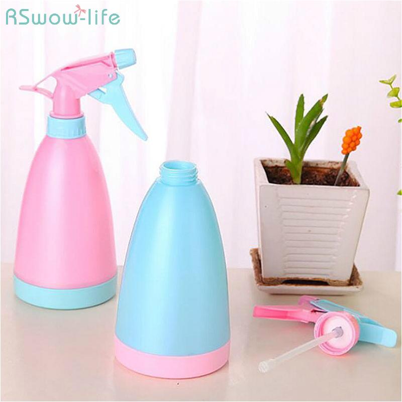 

Hand-Pressed Candy Sprinkler Self Watering Plant Flower Watering Spray Plastic PP Gardening Tools Pot Can Cute Bottle Sweep, Pink