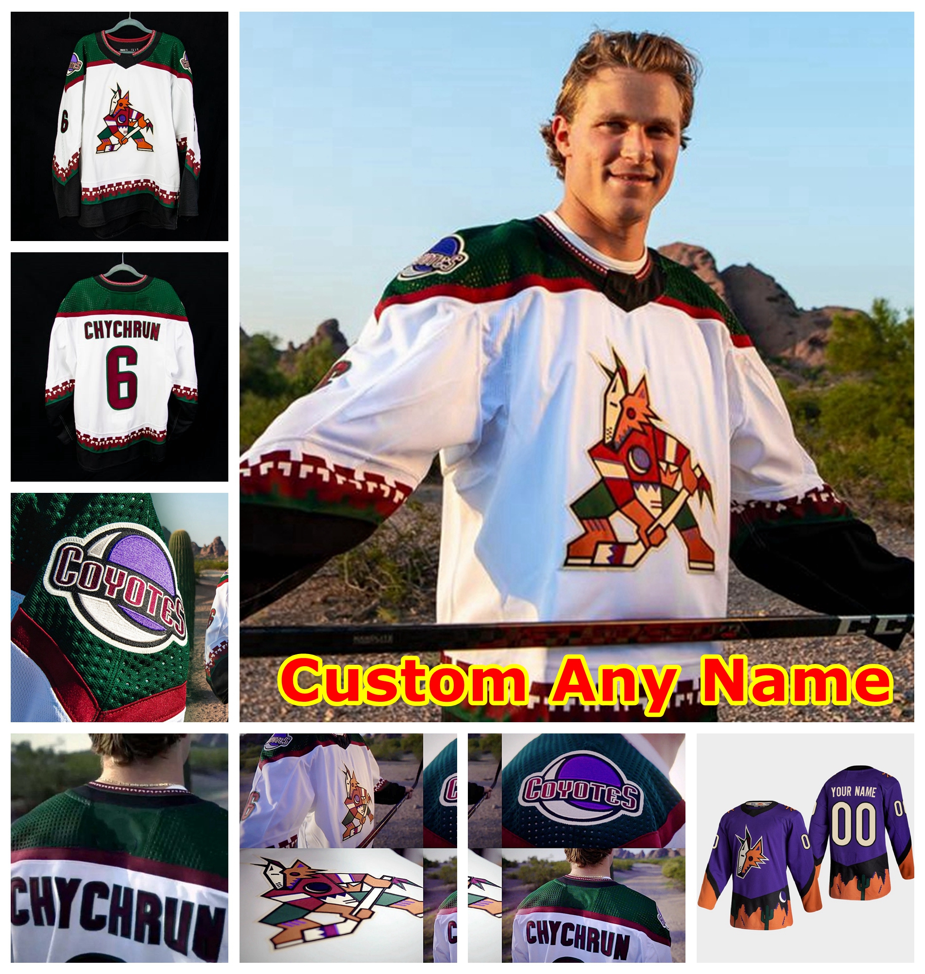 

2022 Black Alternate Arizona Coyotes Hockey Jerseys Anton Stralman Jersey Shayne Gostisbehere Andrew Ladd Jay Beagle Travis Boyd Custom Stitched, Women's black alternate
