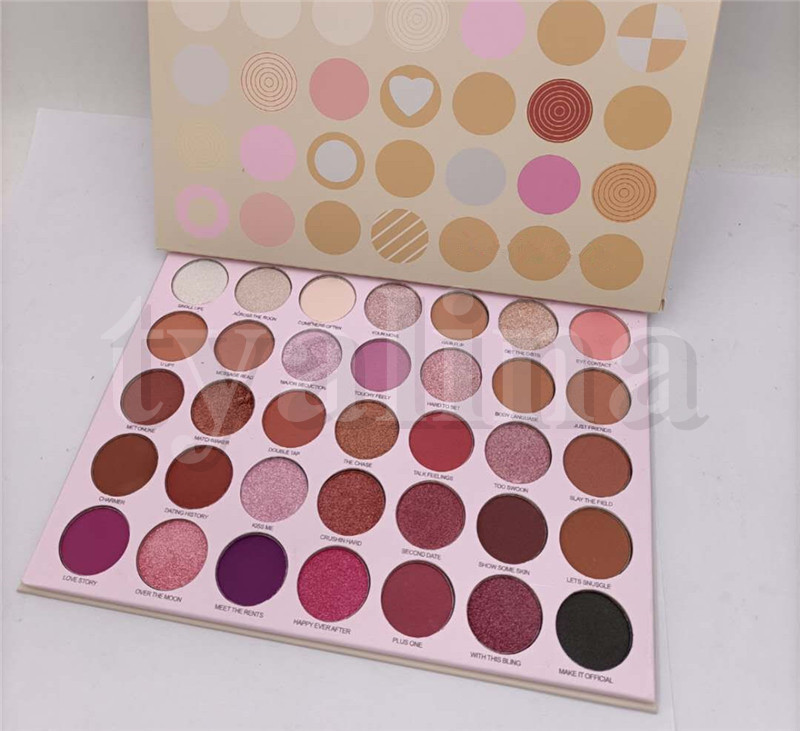 

New Face Makeup 35XO 35Color eyeshadow palette 35 colors eyeshadow Shimmer Matte Preseed palette Powder