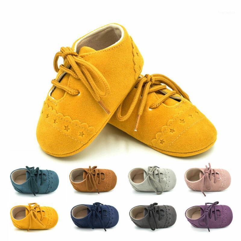 

Unisex Baby Shoes Cotton Baby Girls Shoes Cross Lace Up Boys First Walkers Yellow Brown Purple Toddler Soft Anti-Slip1