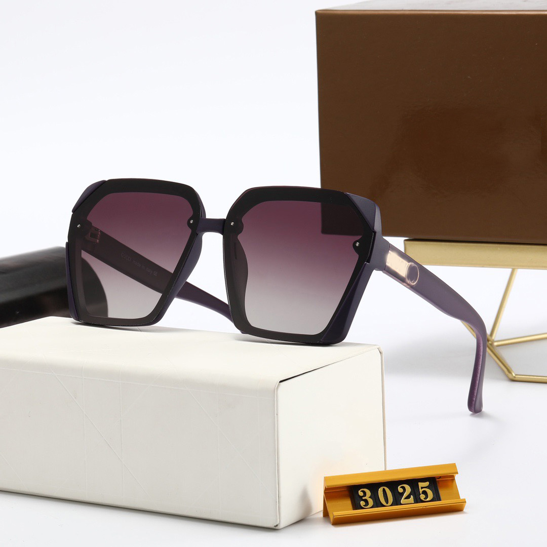 

Luxury Men's Sunglasses GC3025 Designer Sunglasses Gold Frame Square Metal Frame Retro Style Outdoor Design Classic