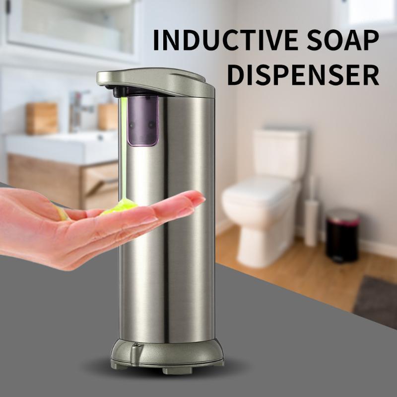 

Touchless Automatic Soap Dispenser Liquid Hands-free Auto Hand Soap Dispenser Bathroom Hotel Automatic Sannitizer Replacement1