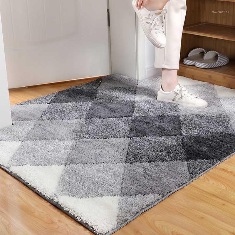 

Gradient Color Door Mat Entrance Hallway Rugs Doormat Kitchen Bath Mats Foot Pad Bedroom Carpet For Living Room Customize1