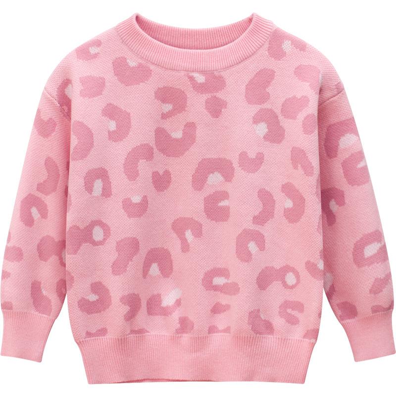 

Warm Children Clothing Autumn Spring Pink Girl Princess New Kids Sweater KIDS Knitwear Baby Clothes 2 4 5 6 7 8 9 10 Y