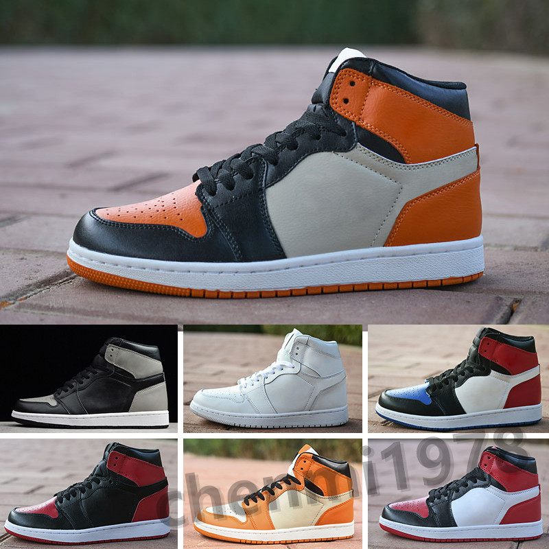 

2020 New Mens basket shoes 1s top Obsidian UNC Fearless PHANTOM TURBO GREEN 1 Backboard PHANTOM GYM RED sport sneaker c1