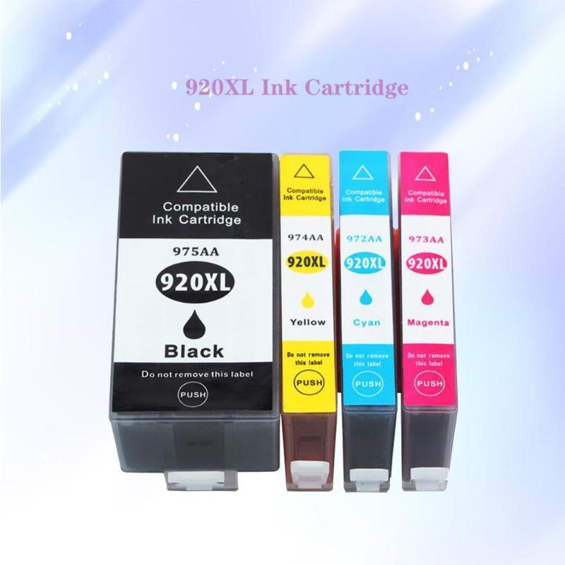 

1 set 920XL 920 XL 920 ink cartridge for 920XL for Officejet 6000 6500 6500A 7000 7500 7500A printer cartridges1