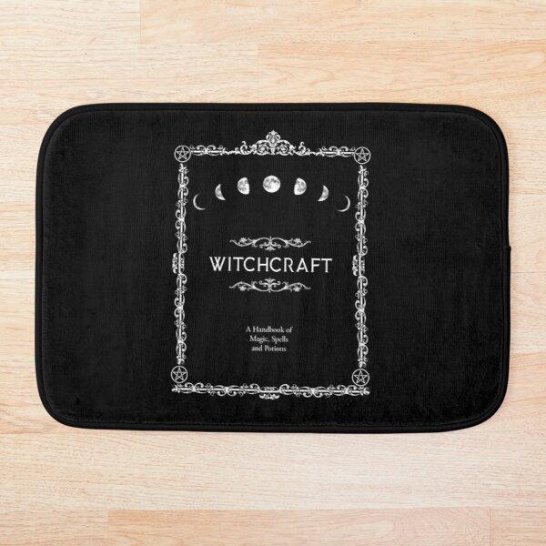 

Witchcraft A Handbook of Magic Spells and Potions Bath Mat Bathroom Bath Mat Set Mirrofiber Cartoon Rug Set1
