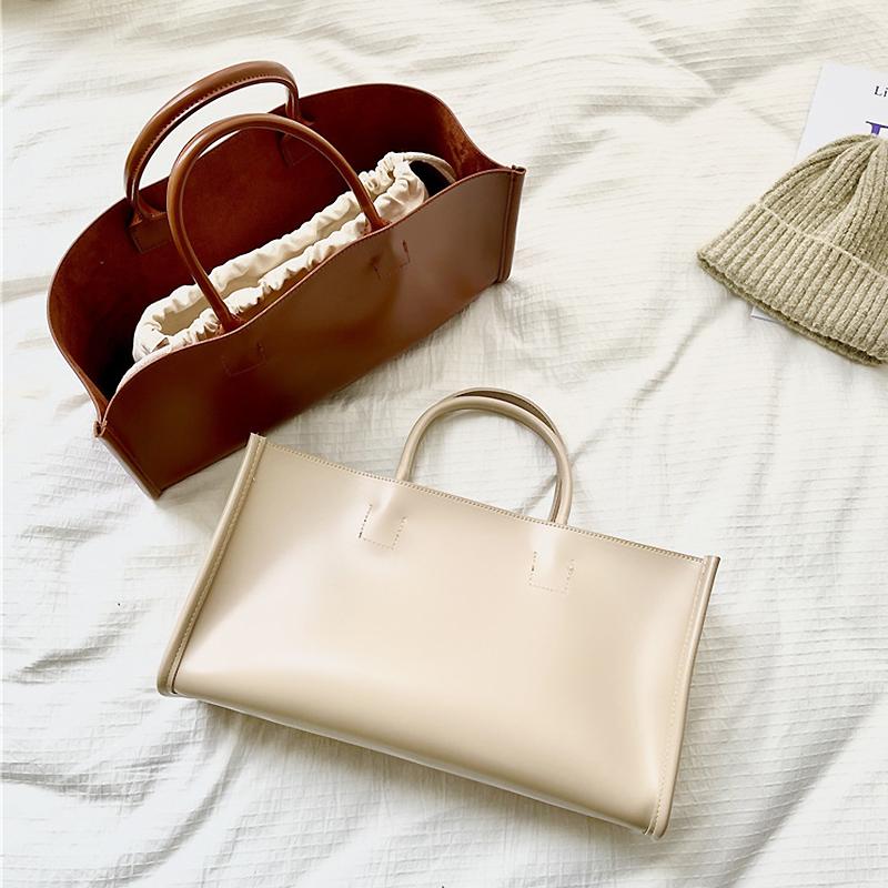 

Simple Women Handbag Retro Female Tote Bag Ladies Large Capacity Shoulder Bag 2021 Fashion PU Leather Half Moon and Purses, Black