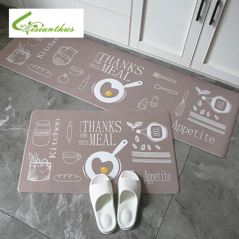 

Modern Geometric Kitchen Mat Anti-Slip Bathroom Carpet Home Entrance/Hallway Door Mat Waterproof Oilproof Creative Carpets, C3