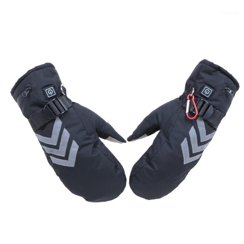 

Men Heating Gloves Electric Rechargeable 7.4V Anti Slip Hiking Winter Warm Windproof Skiing Reflective Three Speed Temperature1, Us