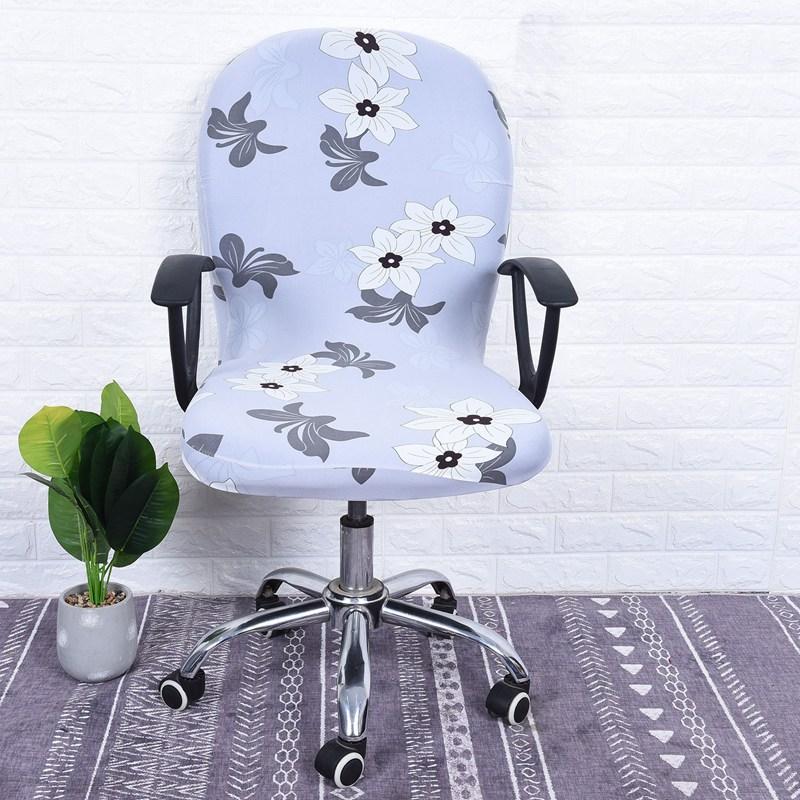 

High Quality Elastic Armchair Covers Anti-slip Seats Cover Office Chair Slipcover Rotating Chair Protector Removable Couch Cover1