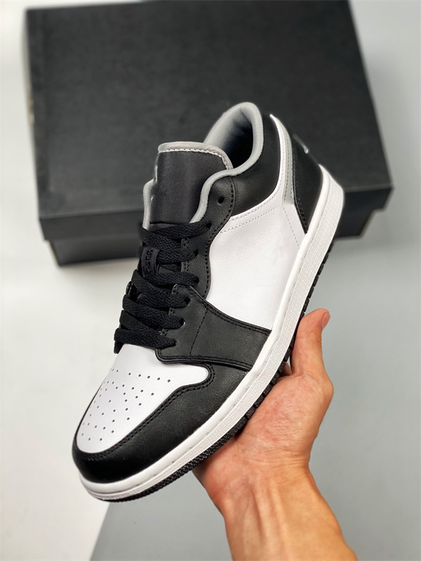 

Shoes 1 Low Shadow 3.0 Basketball Mens Jumpman 1s Black White Particle Grey Sports Sneakers, Bubble wrap packaging