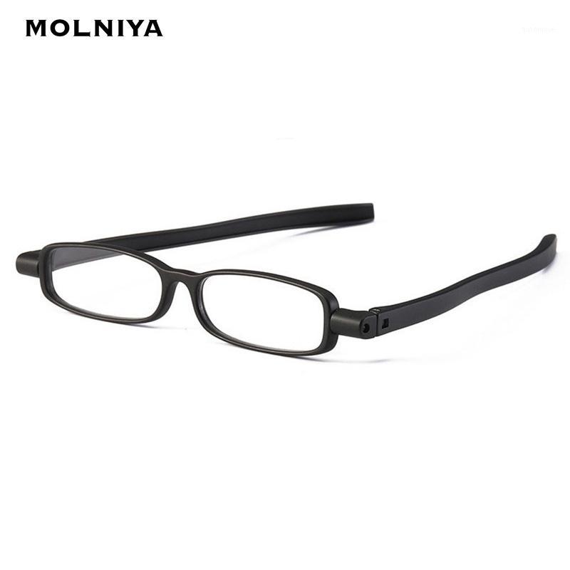 

New TR90 Reading Glasses Women Men 360 degrees Rotate Fold Spectacles Plastic Small Frames Prescription Eyeglasses1