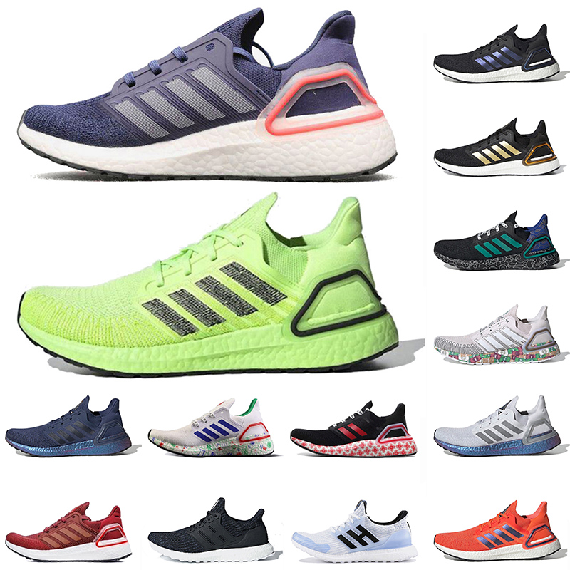 

Wholesale 2021 Top Quality Ultraboost 20 SIZE 36-47 for men womens Volt Blue White 6.0 Jemes Bond Tech Indigo Trainers Sport Sneakers, 1 black and gold 36-45