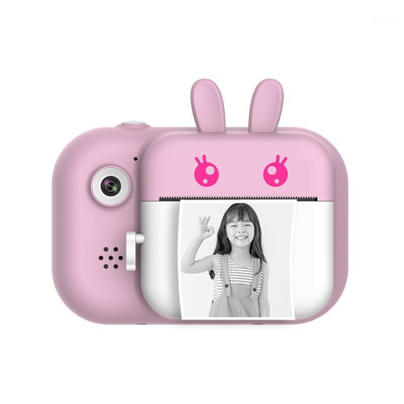 

Instant Print Camera for Children Toys Rotatable Lens 1080P HD Kids Camera with Thermal Printing Paper 32GB Card Color Stickers1, 16g memory card b