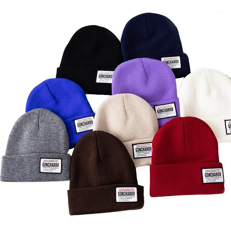

New Winter Warm Beanies Women Men Knitted Beanie Buck Wholesale Simple Solid Casual Lady Hats 2020 New1, Black