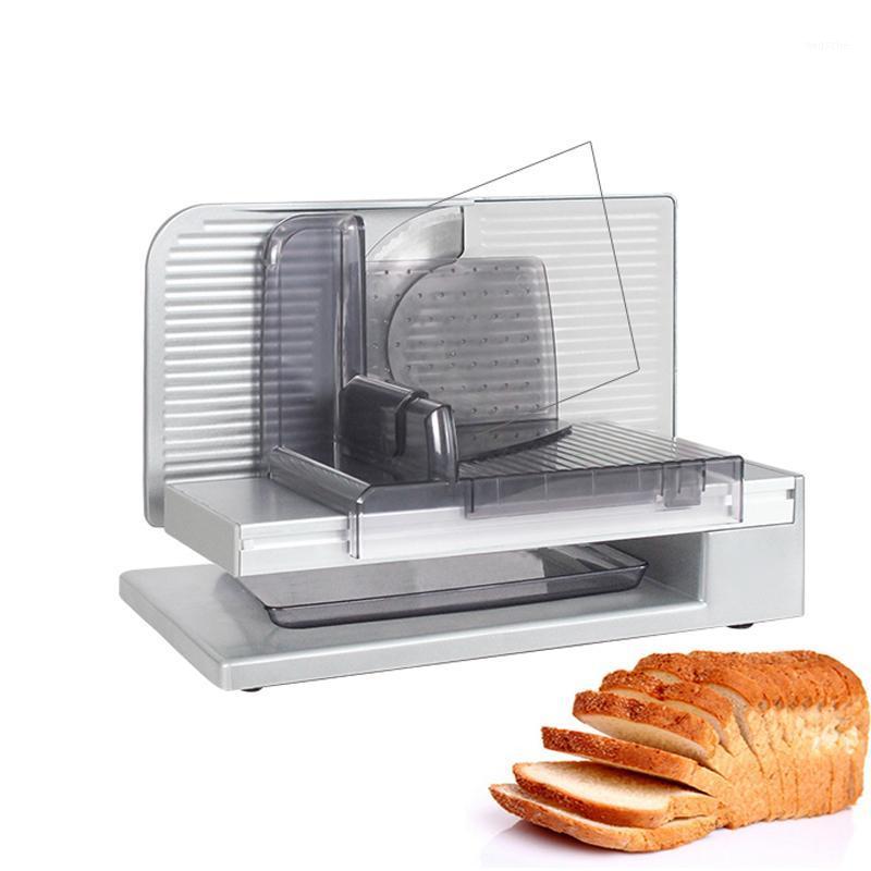 

220V Electric Meat Slicer Cutting Machine Semi Automatic Meat Slicer Cutter for Bread Lamb Beef Fruit Ham Toast Vegetable 150W1