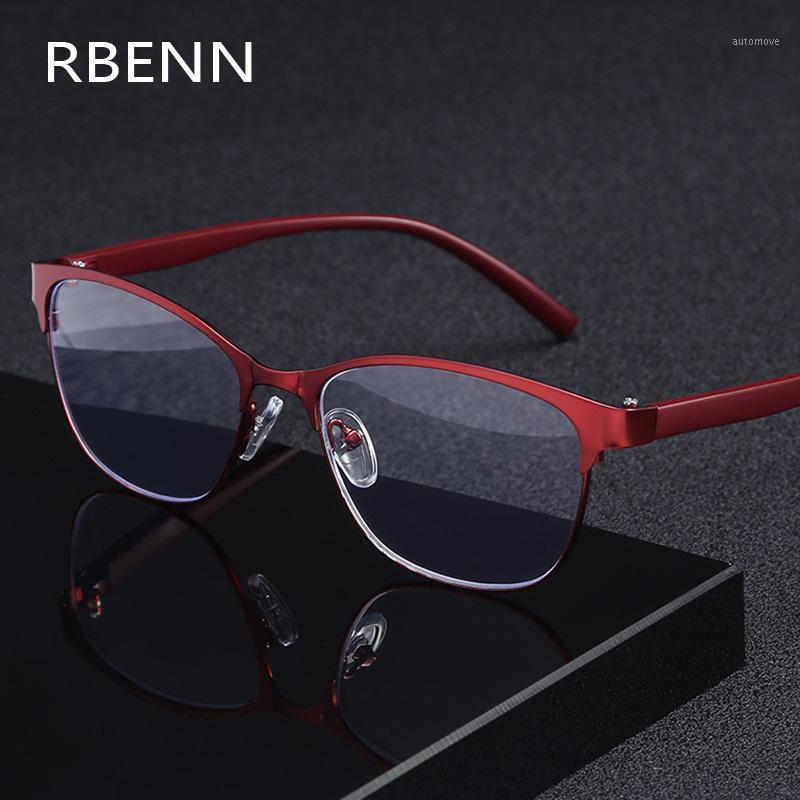 

RBENN Retro Metal Frame Cat Eye Reading Glasses Women Anti Blue Light Presbyopia Eyeglasses +0.5 0.75 1.75 2.25 2.75 4.5 5.0 6.01