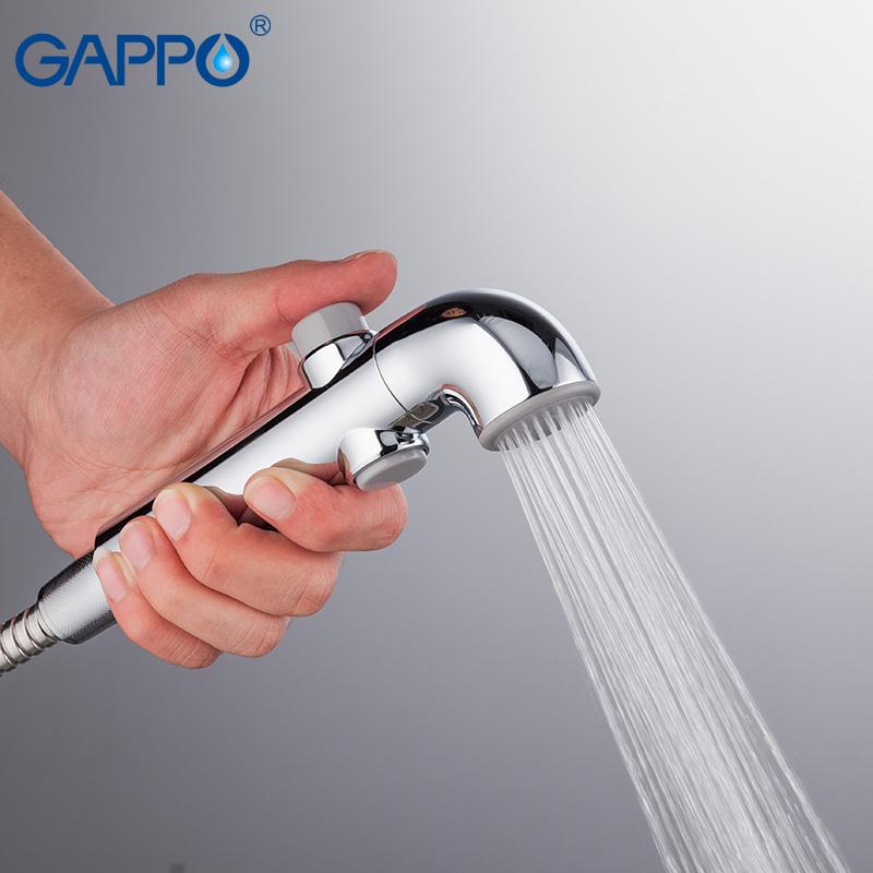 

GAPPO Bidet Faucet Handheld Shower Spray Shattaf ABS toilet shower mixer Bidet washer mixer tap ducha higienica