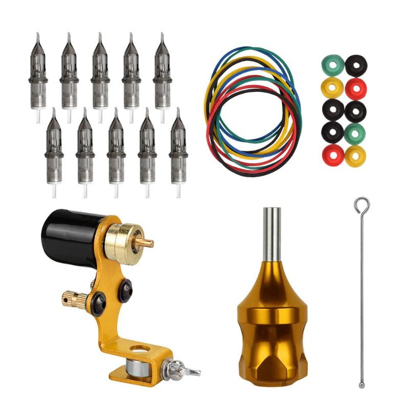 

Professional Tattoo Kit Rotary Machine Guns Needles Beginner Kit Ink Set Tattoo Power Supply