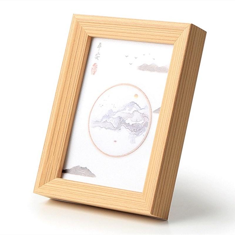 

Quality Solid Wood Table Photo Frame 6/7/8/10 Inch Picture Frames For Children Birthday Gift Art DIY Decor Desk Painting Frames