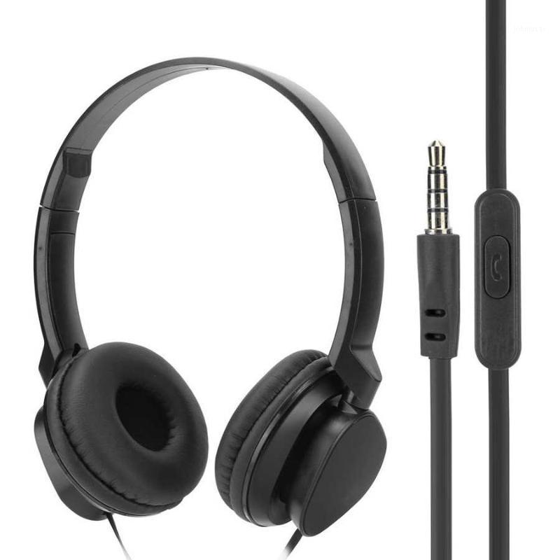 

headphone audifono Wired Headphones Over Ear Headsets Stereo Sound Earphone with Mic Game FM Music Earpiece1
