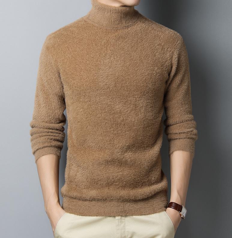 

2020 New autumn winter thickening warm trend fashion Slim Knitwear Sweaters pm120, Pm120 green