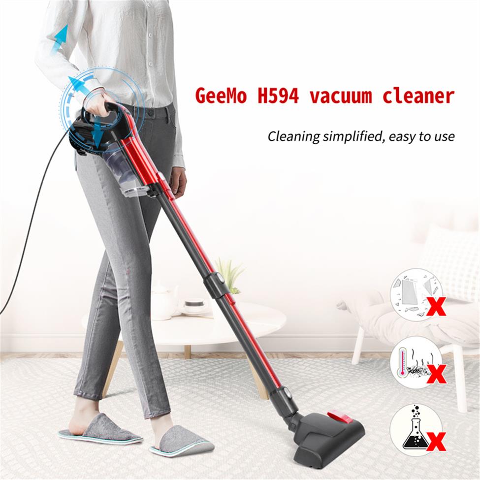 

Vacuum Cleaner Corded 17000PA 3 in 1 Stick Vacuum Cleaner with HEPA Filter Lightweight for Home Hard Floor Pet GeeMo H594 a05