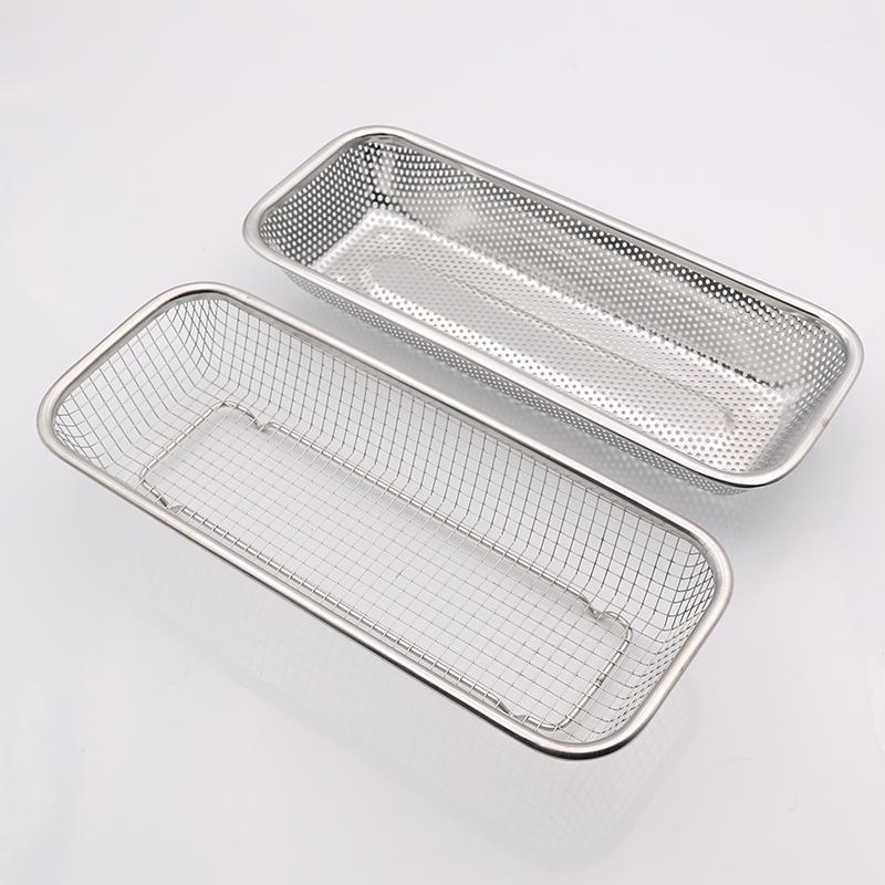 

Stainless steel chopsticks cage chopstick holder drain Spoon Cutlery storage box fruit drain basket kitchen organizer1