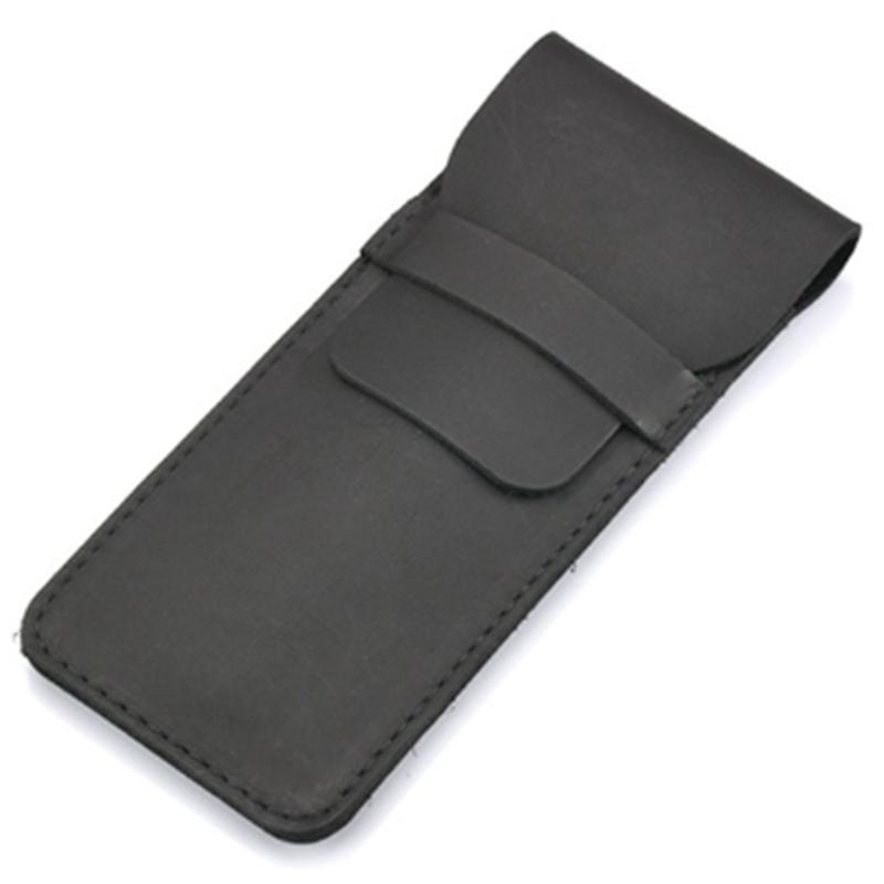 

Large Handmade Pencil Bag Cowhide Retro Style Accessories Travel Diary Pencil Case