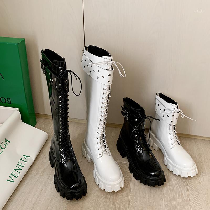 

New winter style Knee high boots Genuine leather Women boots warm Motorcycle outdoor snow cowhide Women shoes1, Multi