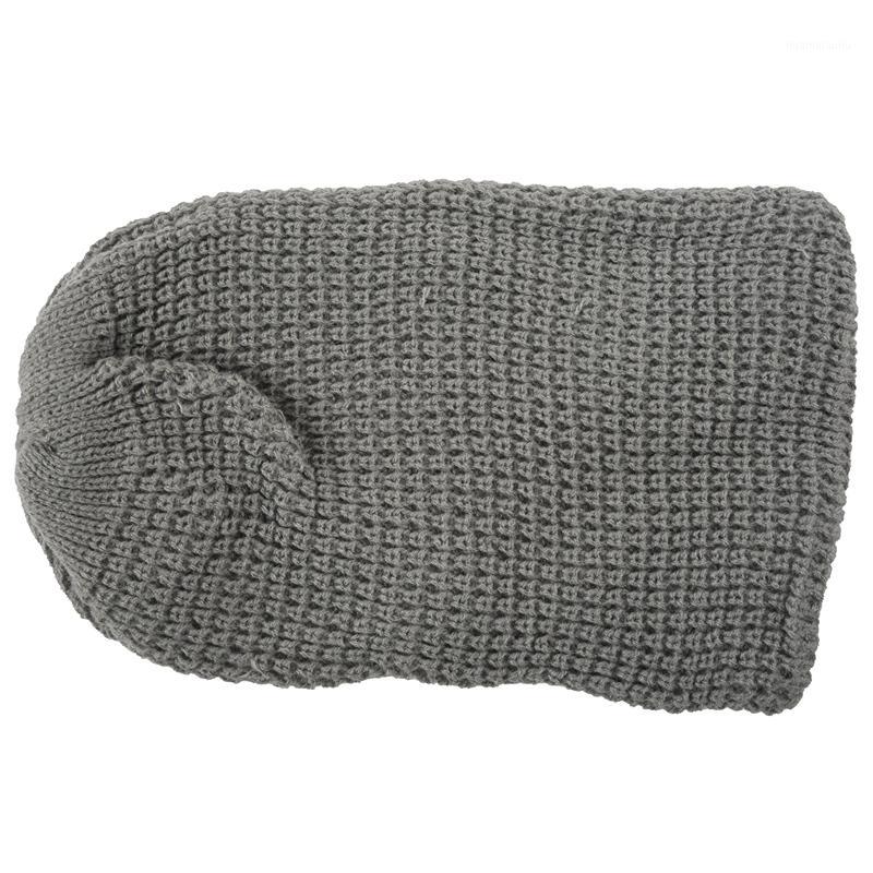 

Mens Slouchy Long Beanie Knit Cap for Summer Winter Oversize gray1