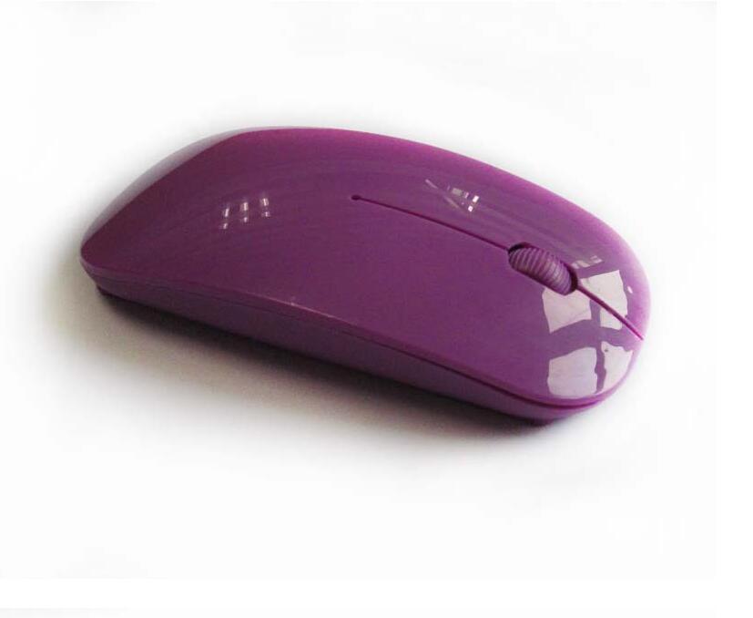 

50pcs/lot 1600 DPI USB Optical Wireless Computer Mouse 2.4G Receiver Super Slim Mouse For PC Laptop