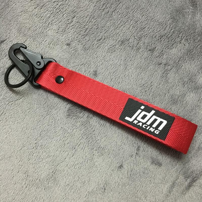 

Keychains Red JDM Racing Keyring Tags Keytags Keychain Auto Car Drift Key Phone Holder Quick Release Enthusiast1