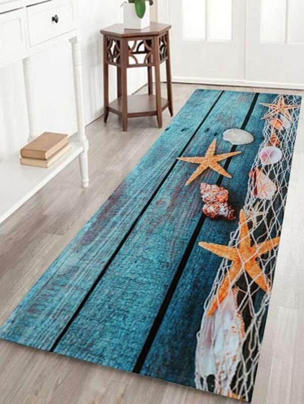 

1 PCS Fashion Brand New Hot Sales Kitchen Bath Bathroom Shower Floor Door Mat Rug Anti-Slip Wood Strip vintage