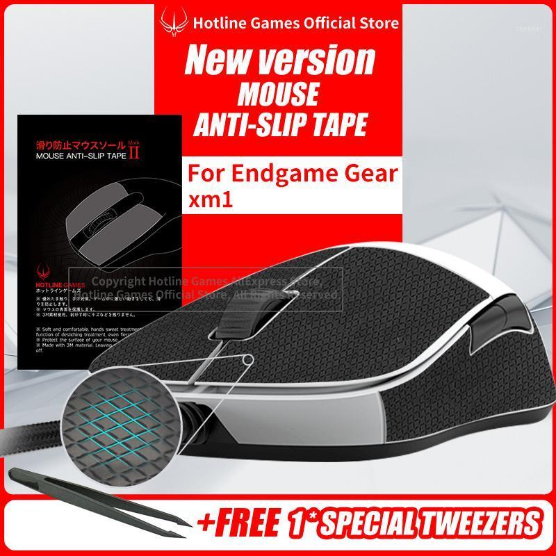 

Hotline Games Mouse Anti-Slip Tape for ENDGAME GEAR XM1 Mouse Sweat Resistant Pads Side Anti-Slip Stickers Skates1