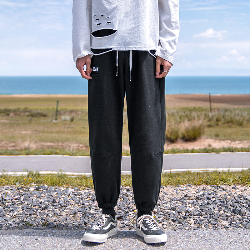

2021 New Black Sweatpants Streetwear Spring Autumn Hip Hop Harem Pants Men's Casual Korean Oversize Joggers Trouers 8miq, Yq49 1