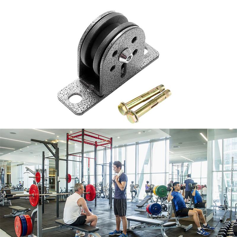 

4PCS Fitness Stainless Steel Bearing Pulley Load 300KG For Lifting Workout Equipment Gym Cable Silent Wheel Home Gym Sport Tool