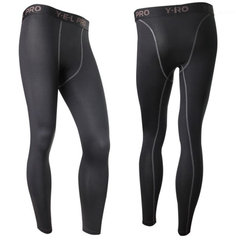 

Sports Men Compression Athletic Pants Running Training Fitness Base Layers Skin Fitness Tights Gym Men Leggings1, Blue