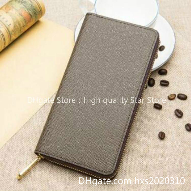 

M60017 NEW woman All the big letter wallets come together women original box high quality fashion free shipping, Big letter of coffee