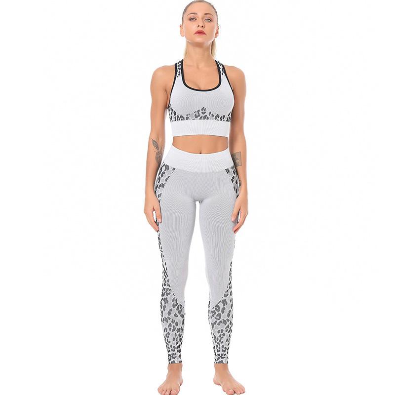 

Huanwei High Performance Customized Legging And Top Printed Fitness & Yoga Set, Blue