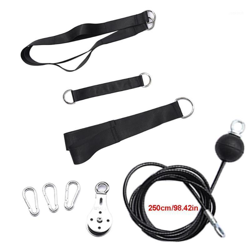 

Indoor fitness multifunctional pulley system triceps training device fitness exercise equipment cable machine accessories1