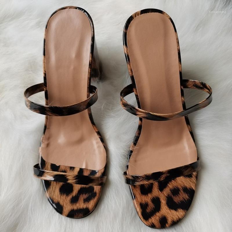 

2021 Summer Chunky High Heels PVC Women's Shoes With Open Toe Crystal Sexy Word Platfor Women Sandals Ankle Strap Rome Shoes1, Apricot