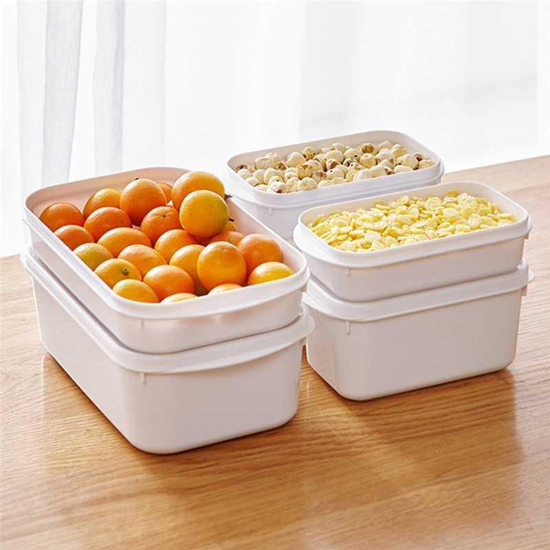 

2020 New Fresh box Container Refrigerator Storage Box Eco Friendly Storage Lunch Kitchen1