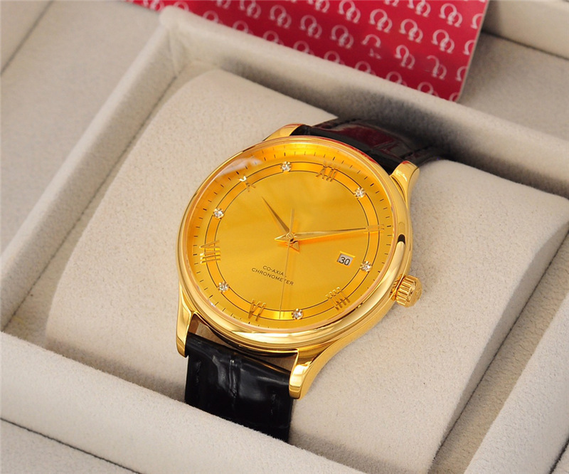 

Fashion leisure men's hand shuttle watch pin clasp pointer ordinary automatic watch, Black