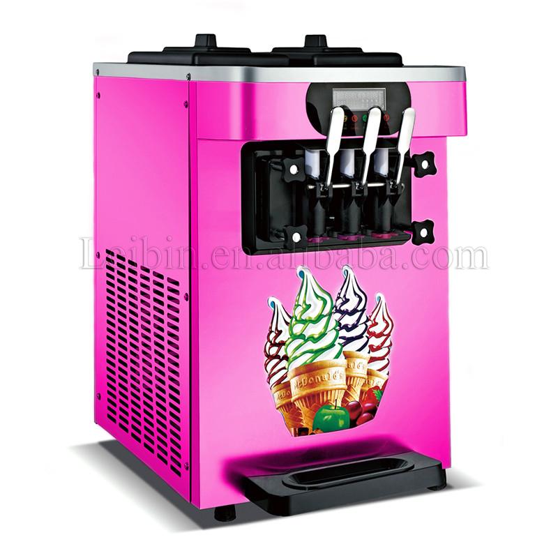

hot sale commercial counter top soft serve ice cream making machine